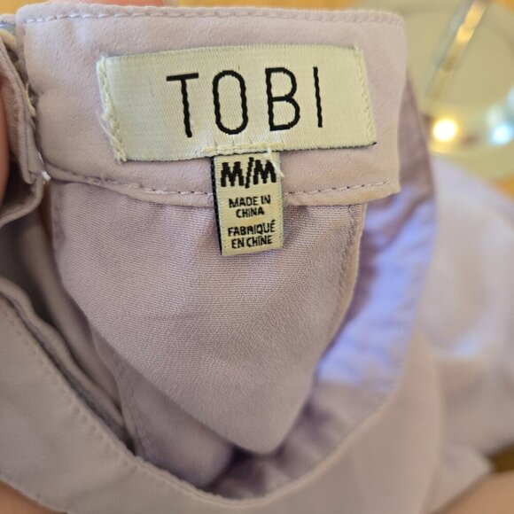 Tobi Halter Style Top Light Purple Womens Size M - Picture 7 of 9